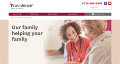 Desktop Screenshot of myprovidencecarecenter.com
